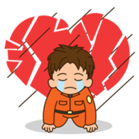 adolf the fire fighter sticker #12483148