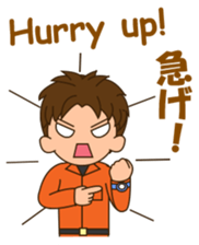 adolf the fire fighter sticker #12483156