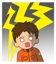 adolf the fire fighter sticker #12483157