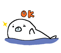 buxom seal sticker #12483987