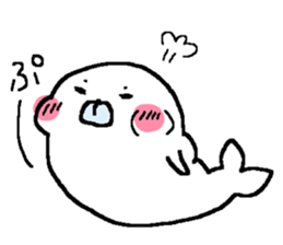 buxom seal sticker #12483989