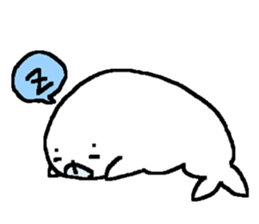 buxom seal sticker #12483999