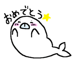 buxom seal sticker #12484012