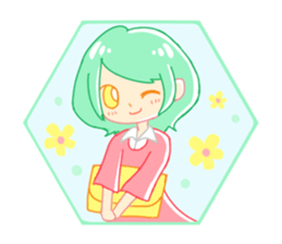 Smile girls sticker #12484025