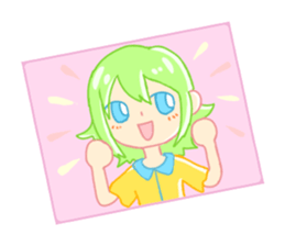 Smile girls sticker #12484026