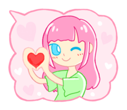 Smile girls sticker #12484027