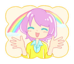 Smile girls sticker #12484029