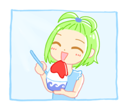 Smile girls sticker #12484031