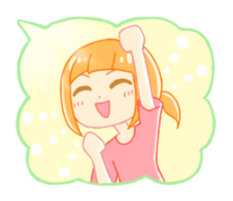 Smile girls sticker #12484034