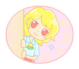 Smile girls sticker #12484045