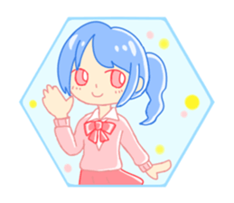 Smile girls sticker #12484049