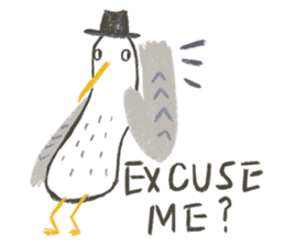 Mr. Seagull sticker #12484384