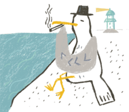 Mr. Seagull sticker #12484385