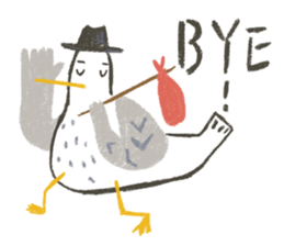 Mr. Seagull sticker #12484395