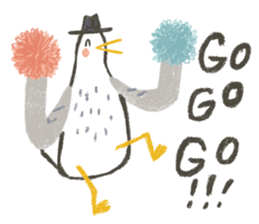 Mr. Seagull sticker #12484403