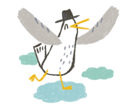 Mr. Seagull sticker #12484406