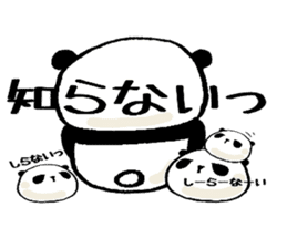panda and mocipanda sticker #12484474