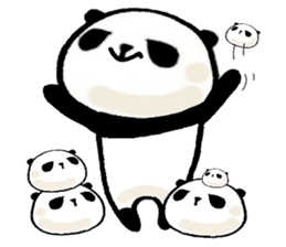 panda and mocipanda sticker #12484494