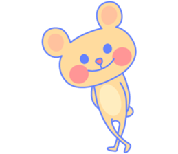 MAURU The Bear & GEGURU The Froggy sticker #12484528