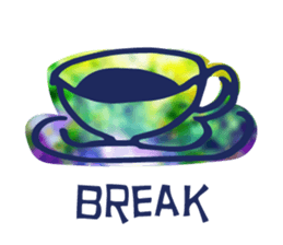 Colorful Graffiti sticker #12484563