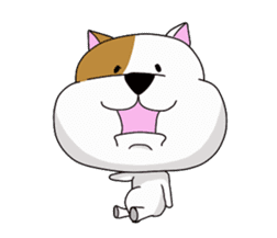 Daily fat dog sticker #12485006