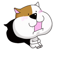 Daily fat dog sticker #12485015