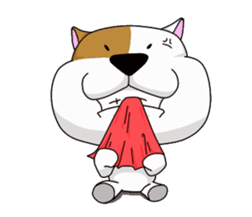 Daily fat dog sticker #12485021