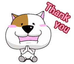 Daily fat dog sticker #12485028