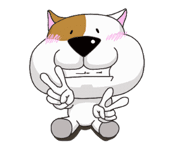 Daily fat dog sticker #12485038