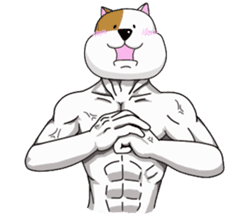 Daily fat dog sticker #12485042