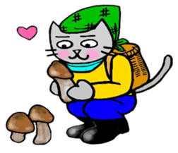 Autumn of Nekokun sticker #12485572