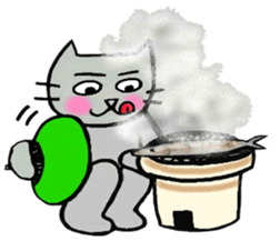 Autumn of Nekokun sticker #12485576