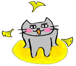 Autumn of Nekokun sticker #12485585