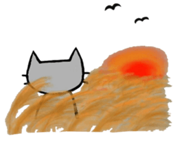 Autumn of Nekokun sticker #12485592