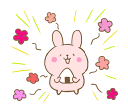Convenient honorific sticker of rabbit sticker #12486141