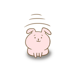 Convenient honorific sticker of rabbit sticker #12486156