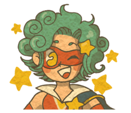 ASTROS kimu characters sticker #12486566