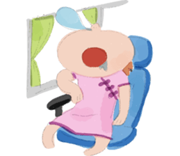 The argument Xian opens the luck2 sticker #12486821