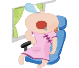 The argument Xian opens the luck2 sticker #12486821