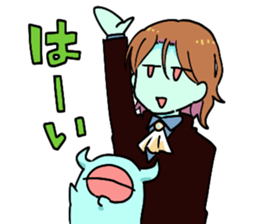 Marriage starts from a grimoire sticker #12487248