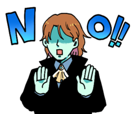 Marriage starts from a grimoire sticker #12487251