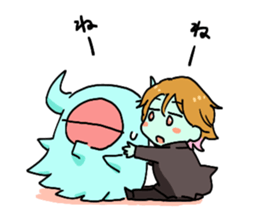 Marriage starts from a grimoire sticker #12487261