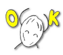 unpolished rice boy sticker #12487687