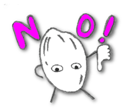 unpolished rice boy sticker #12487688