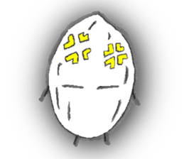 unpolished rice boy sticker #12487722