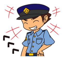 Officer Horitsu 2 sticker #12487807