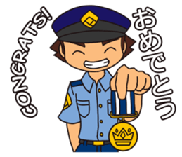 Officer Horitsu 2 sticker #12487809