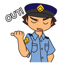 Officer Horitsu 2 sticker #12487818