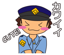 Officer Horitsu 2 sticker #12487826