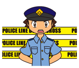 Officer Horitsu 2 sticker #12487827